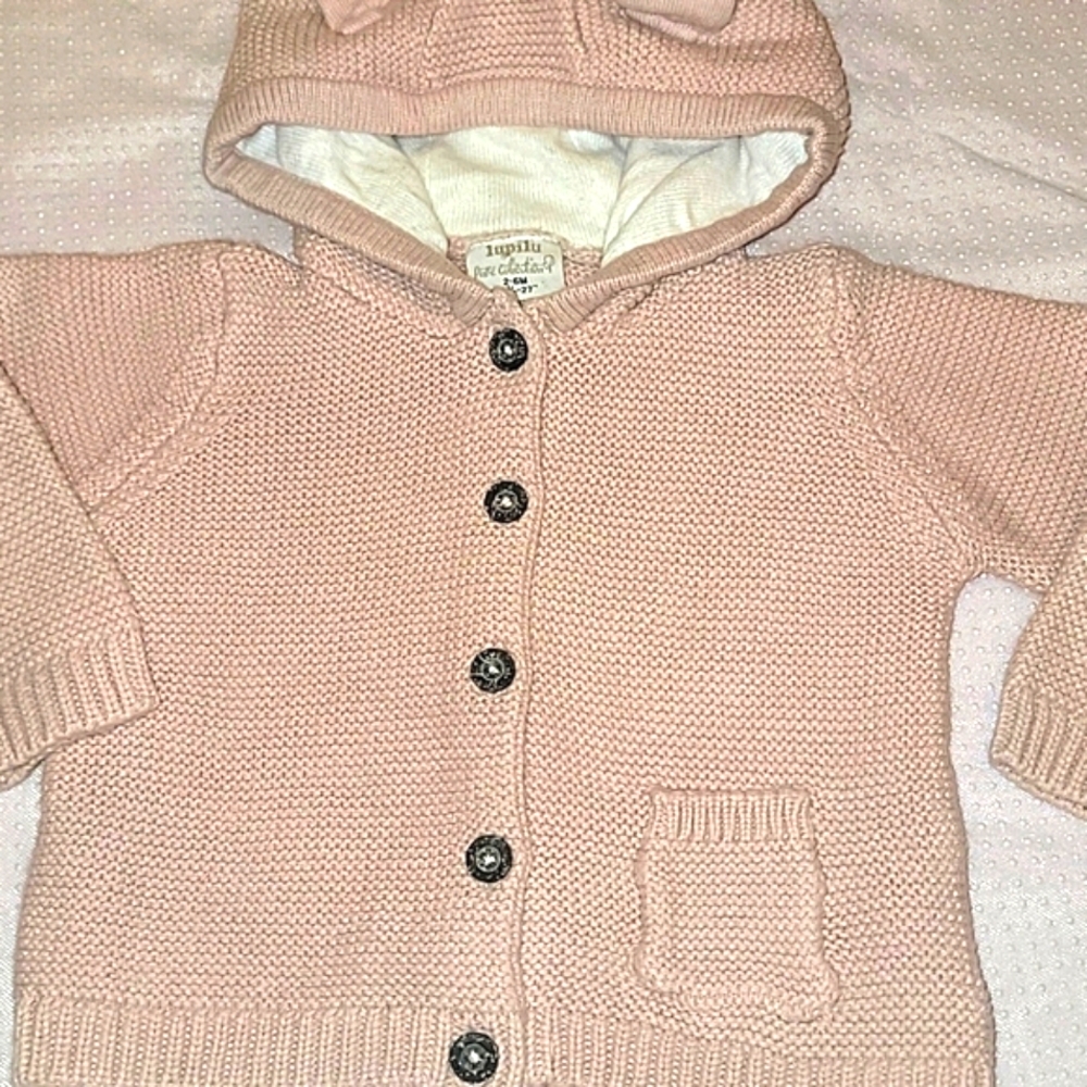 Lipilu Cardigan Sweater For Baby Girl